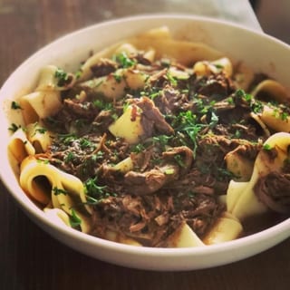 Pappardelle Pasta with Lamb