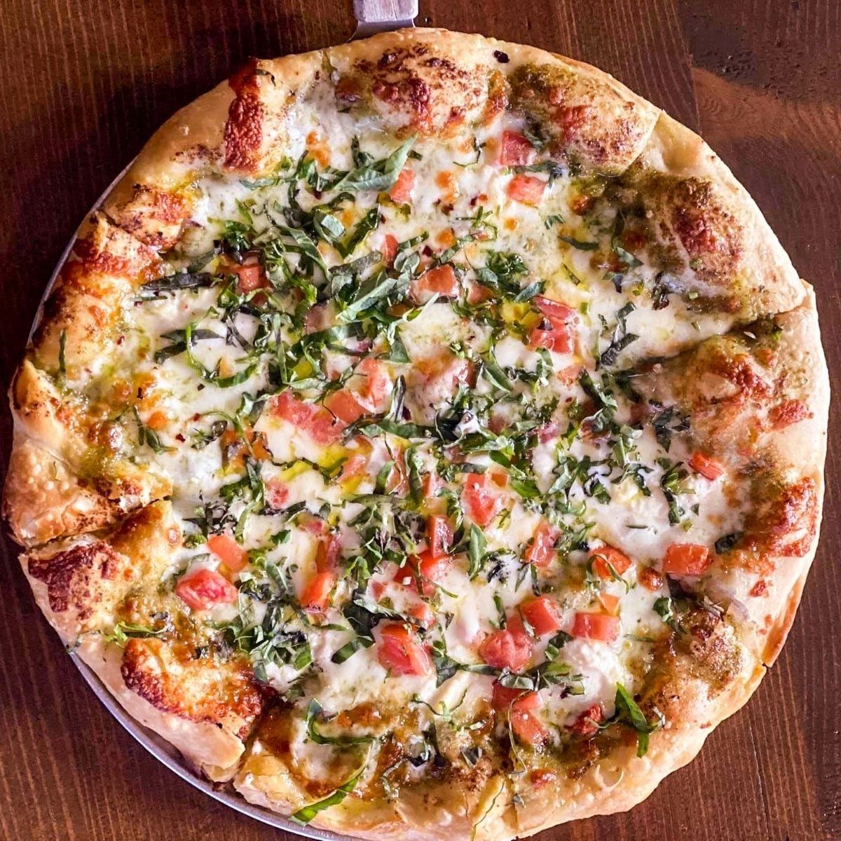 Three Toppings Pizza.