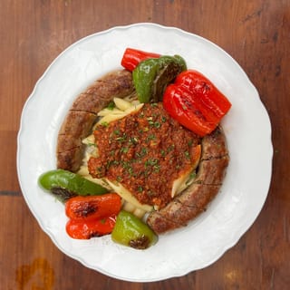 Pasta with Sausage & Bell Peppers