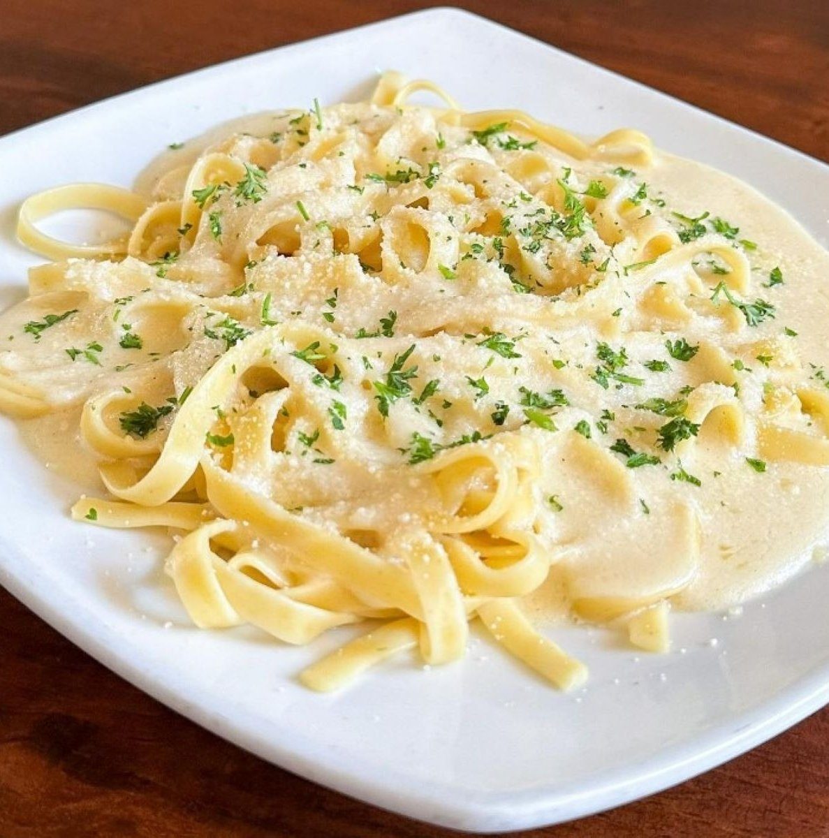 Fettucini Alfredo.