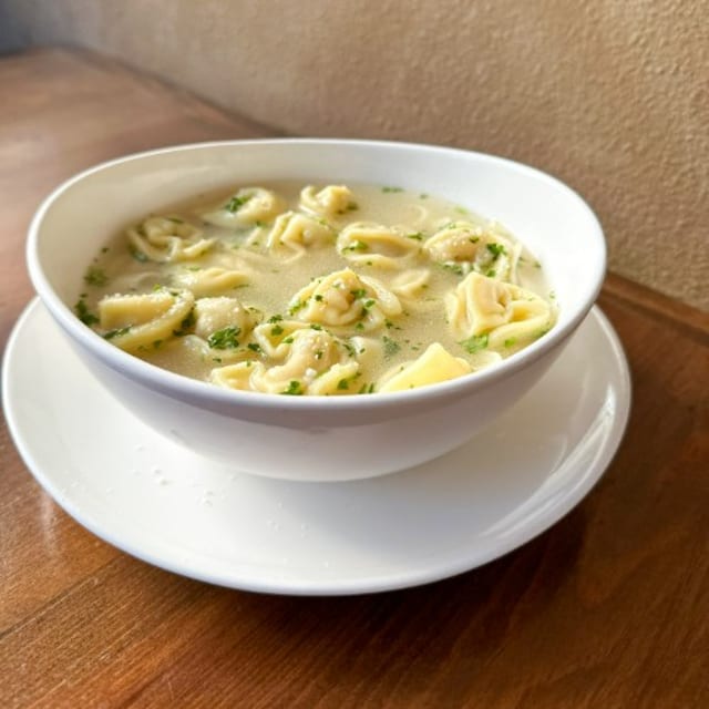 Tortellini en Brodo Soup.