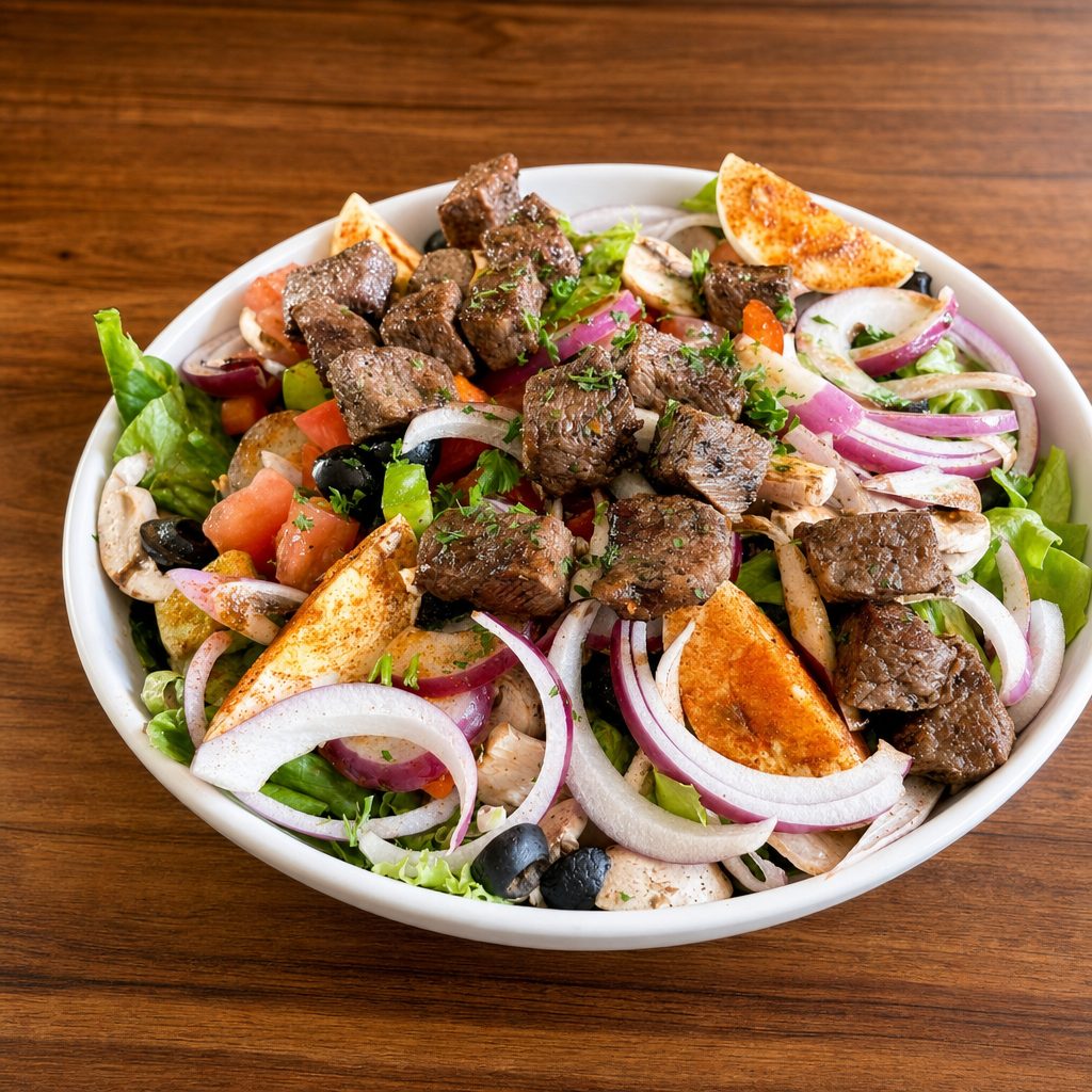 Steak Salad.