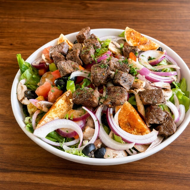 Steak Salad.