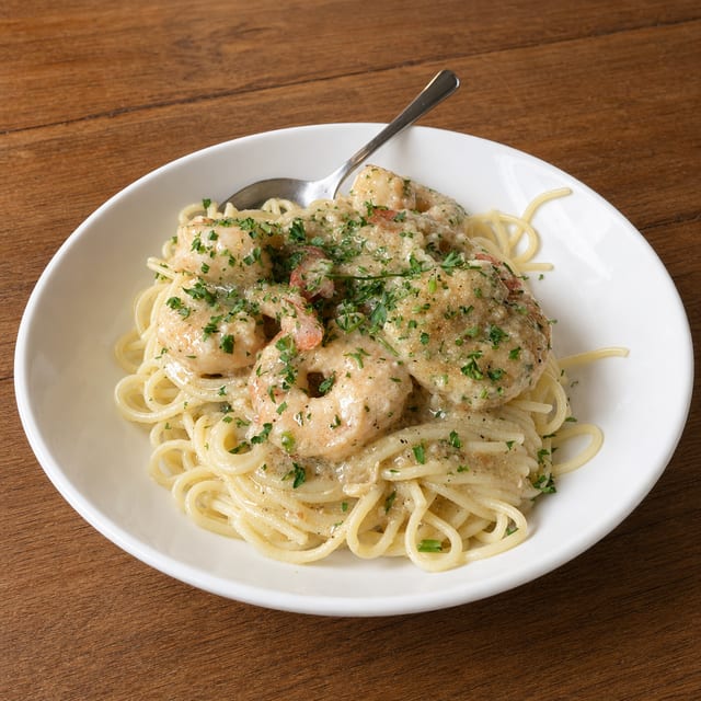 Shrimp Scampi - Tray for 10 people.