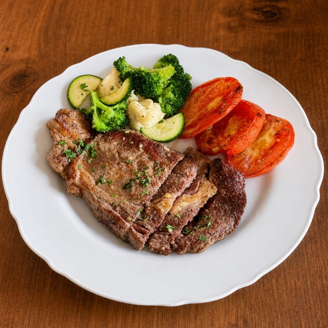 Petrini's Rib Eye Steak.