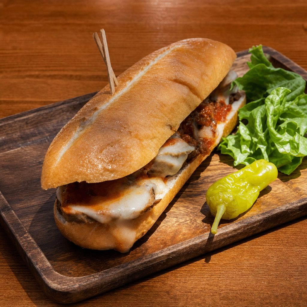 Meatball Sandwich.
