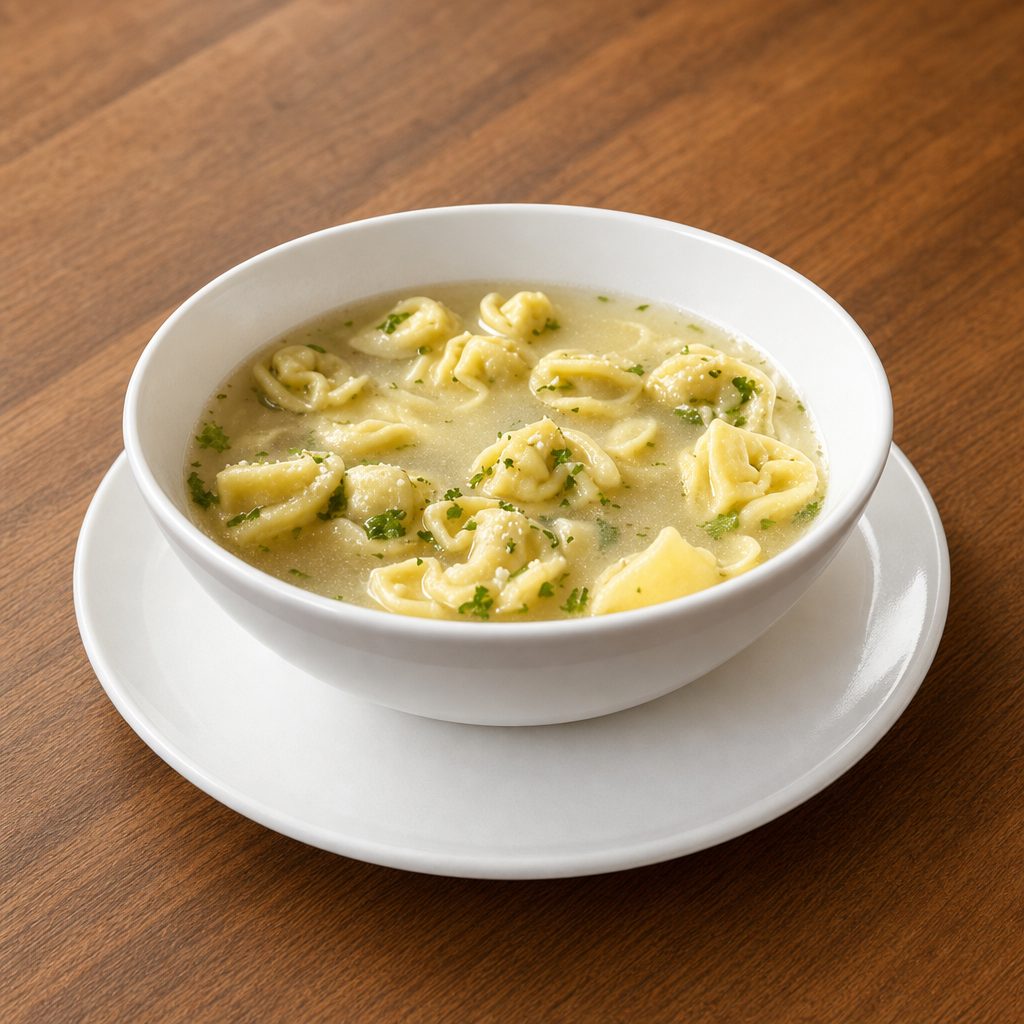 Tortellini en Brodo Soup.