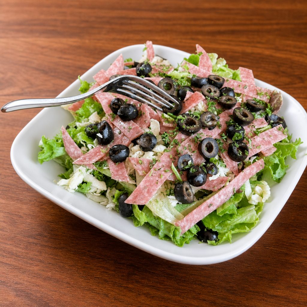 Half Antipasto Salad.