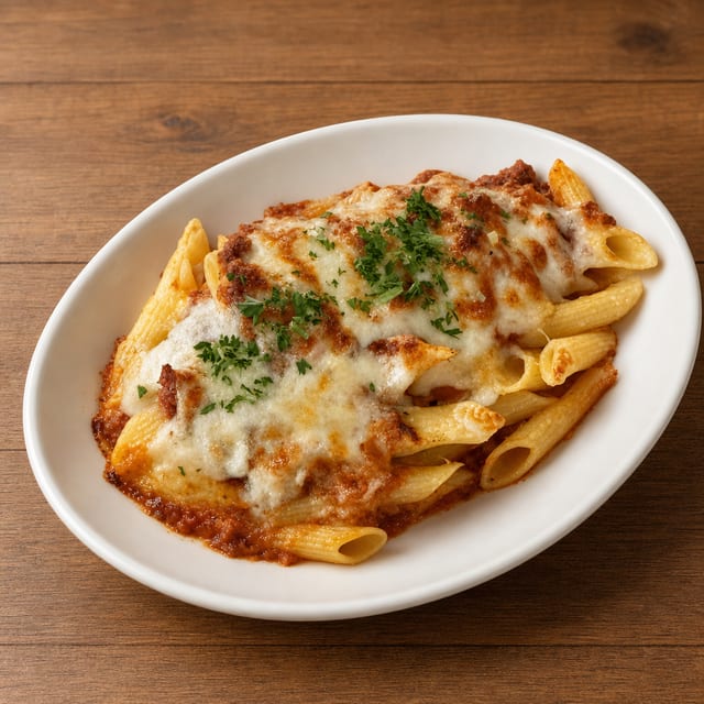 Baked Ziti - Tray for 10 people.