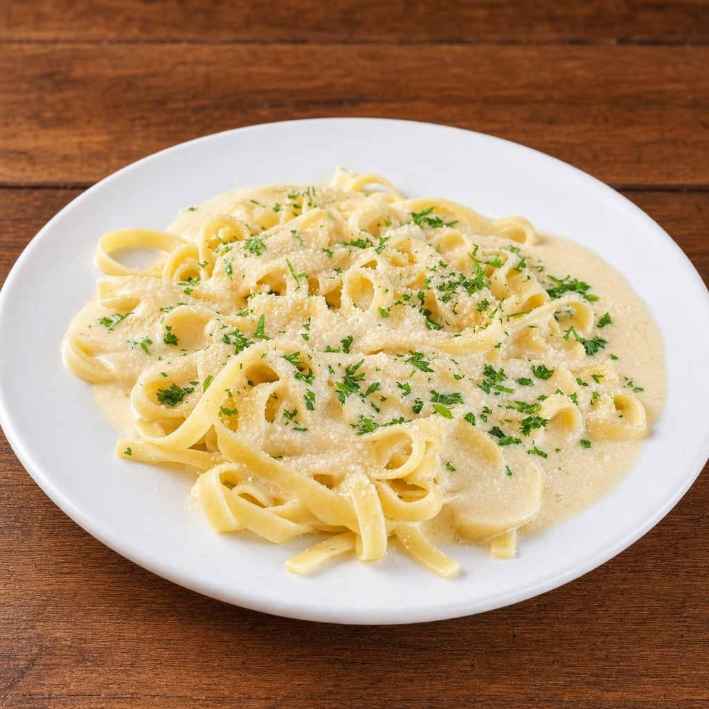 Fettucini Alfredo.