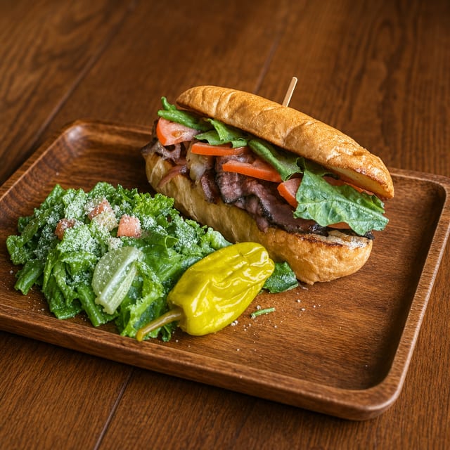 Pastrami Sandwich.
