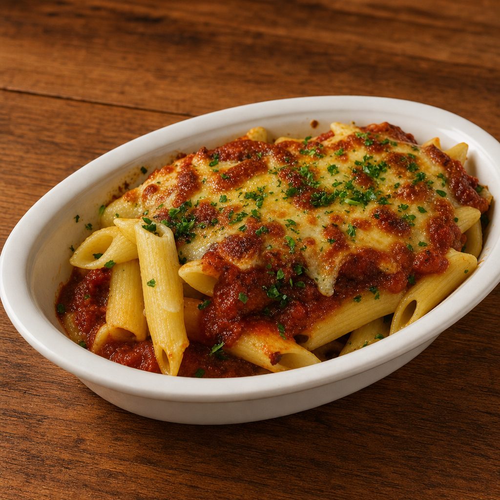 Baked Ziti.