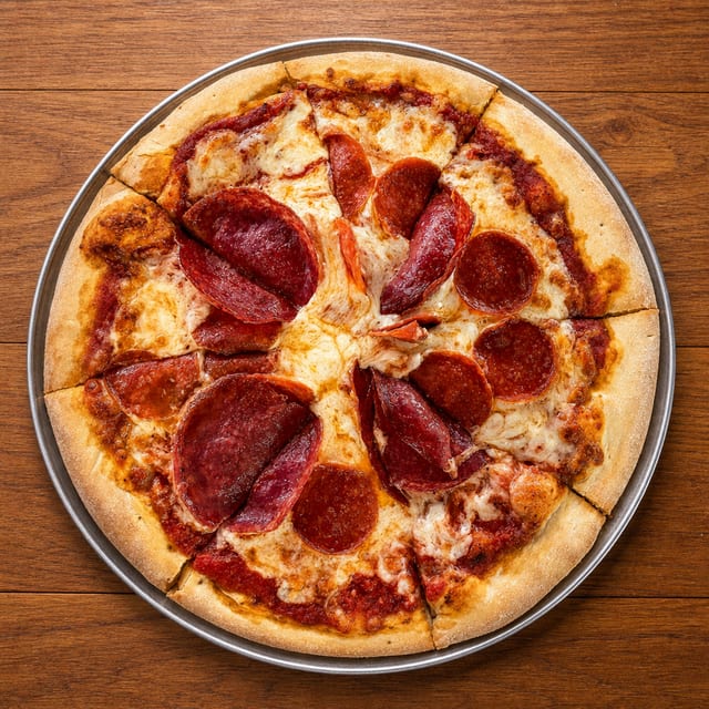 One Topping Pizza.