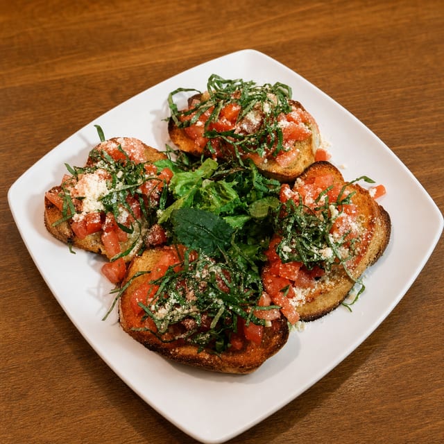Bruschetta.