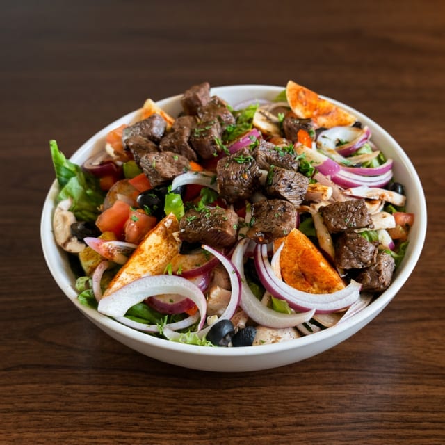 Steak Salad.