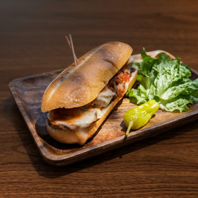Meatball Sandwich.