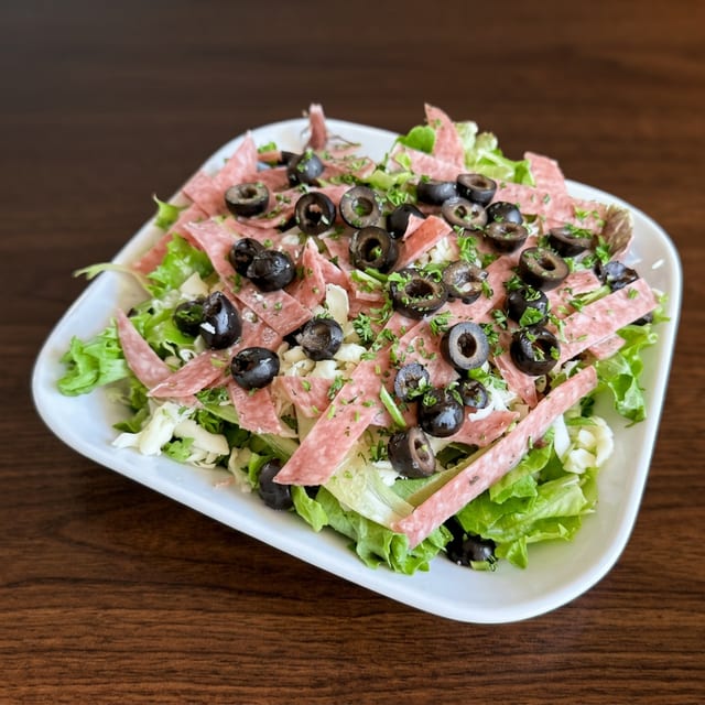 Half Antipasto Salad.