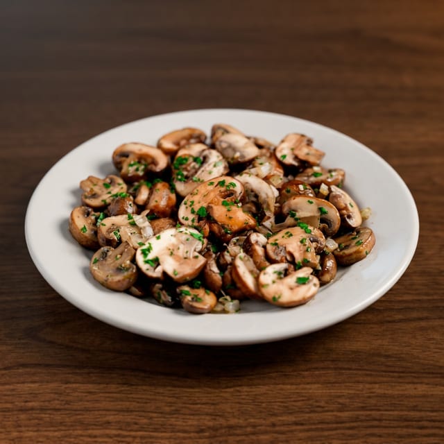Garlic Butter Mushrooms.