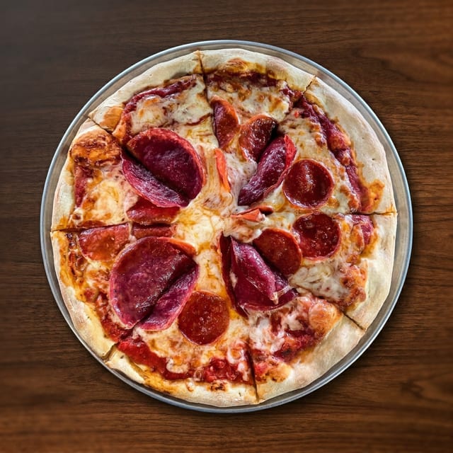 One Topping Pizza.