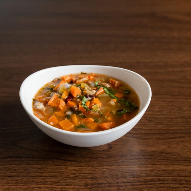 Bowl Minestrone Soup.