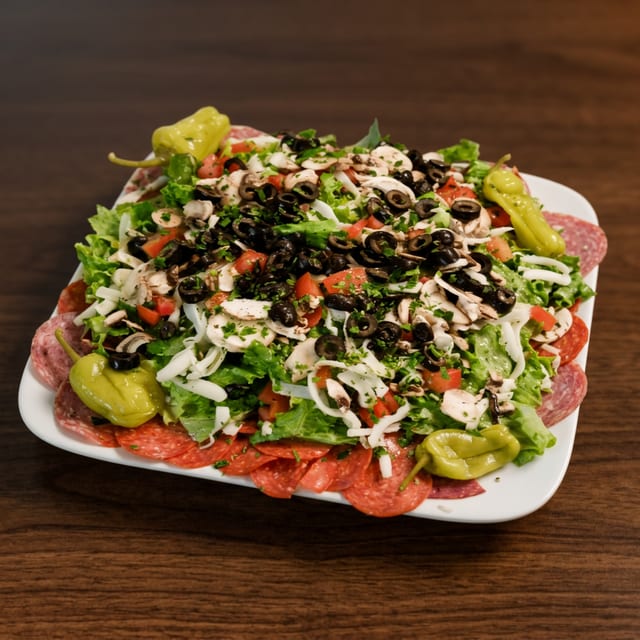Antipasto Salad - Tray for 10 people.