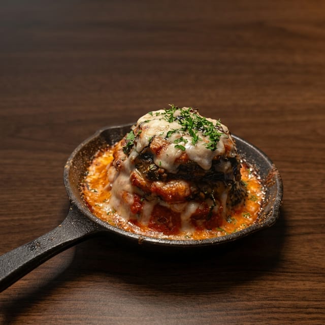 Eggplant Parmesan.