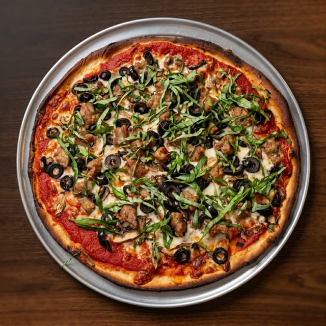 Four Toppings Pizza.